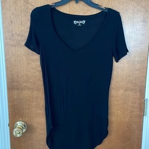 Black v-neck